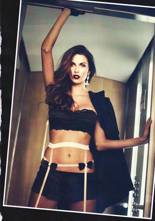 Kateryna Antonenko in lingerie