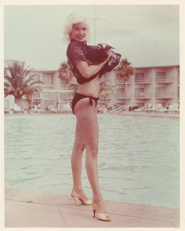 Jayne Mansfield in a bikini