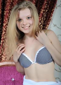 Anonymous in lingerie