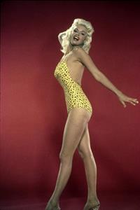 Jayne Mansfield in a bikini