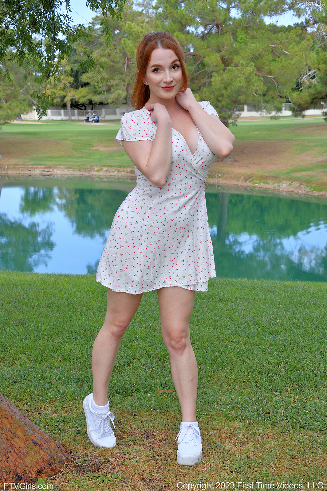 Redhead With Tight Firm Figure