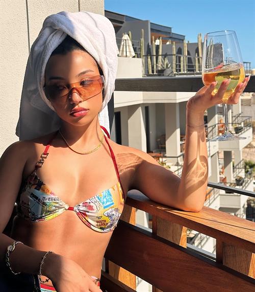 Alessya Farrugia in a bikini