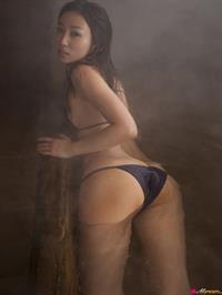 Risa Yoshiki in a bikini