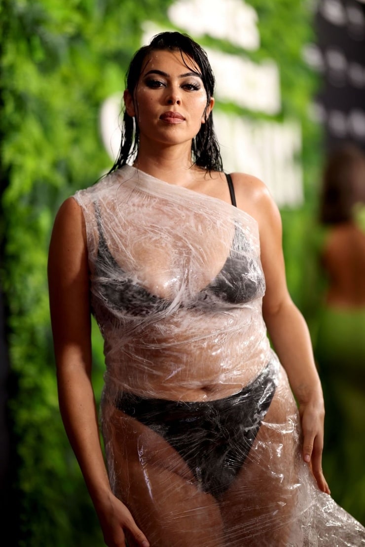 Lauren Chan in a bikini