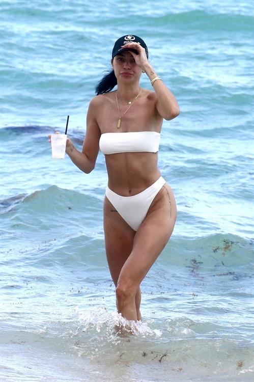 Nicole Williams English in a bikini