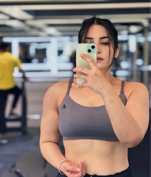 Punam Salaria taking a selfie