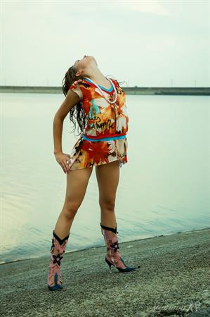 Eivor H Nude Pictures Eivor - With Boots on the Beach