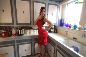Lana Kendrick Nude Pictures Lana Kendrick - Kitchen Help - BTS - Set 1
