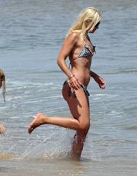 Valeria Mazza in a bikini