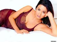 Melanie Sykes in lingerie