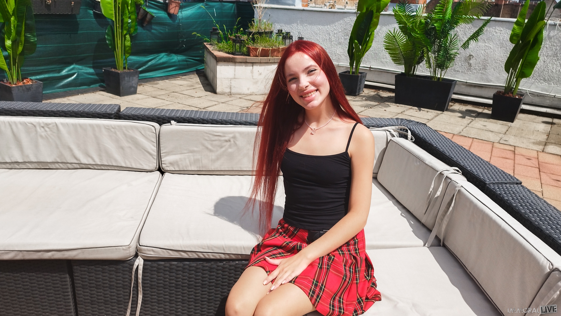MEGAN MURKOVSKI NAUGHTY ICE CREAM LOVING 18-YEAR-OLD REDHEAD RUSSIAN 