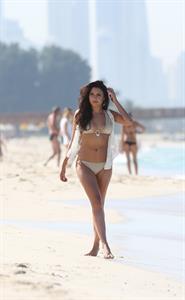 Nadia Forde in a bikini