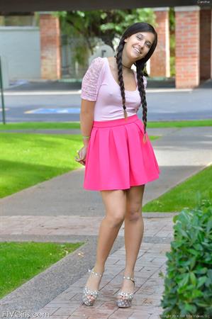 Caroline FTV Nude Pictures Caroline Pigtails in Braids
