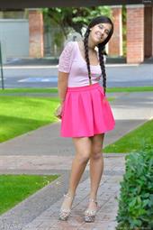 Caroline Pigtails in Braids