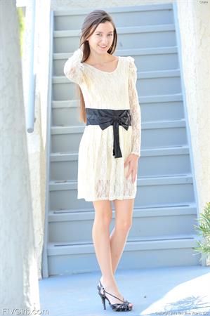 Claire FTV Nude Pictures Claire in her Sunday Clothes