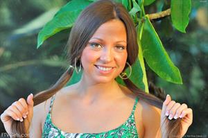 Abigail FTV Nude Pictures Abigail busty and wet