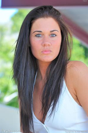 Harper FTV Nude Pictures Harper baring it all outside