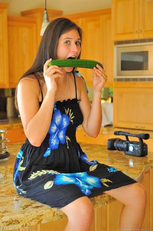 Miley FTV Nude Pictures Miley using large toys and fisting