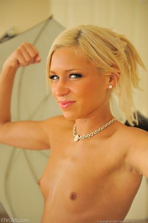 Kacey FTV Nude Pictures Kacey fucks a huge glass toy