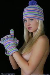 Alison Angel gets ready for winter