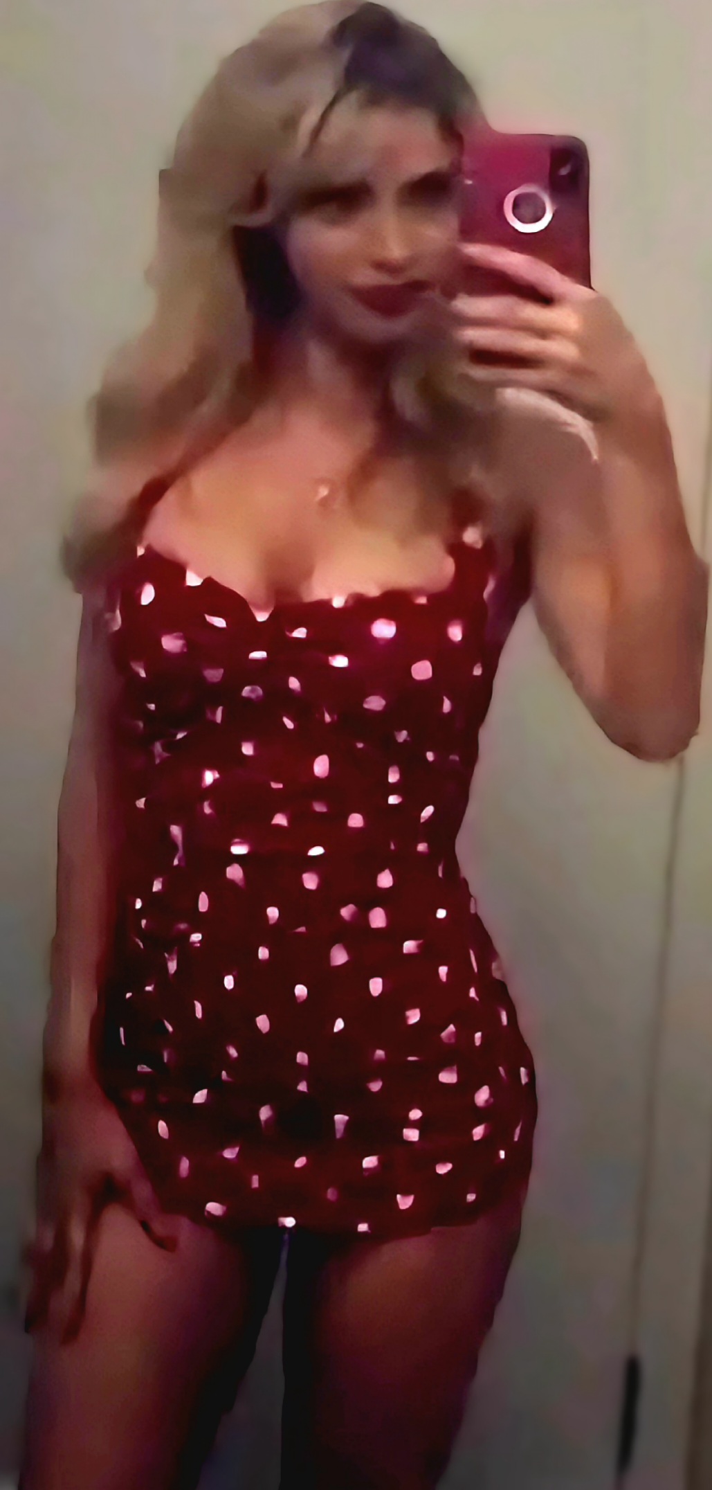 Anonymous taking a selfie