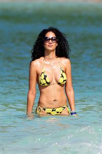 Kimora Lee Simmons in a bikini