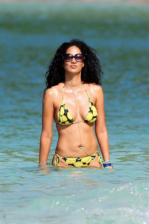 Kimora Lee Simmons in a bikini