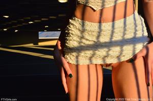 River-II FTV Nude Pictures White In The Sunset