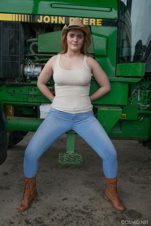 Dallin's On The Tractor