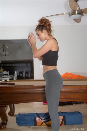April Sutton Nude Pictures April Does Some Yoga