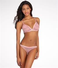 Ebonee Davis in lingerie