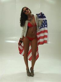 Mikayla Carr in a bikini