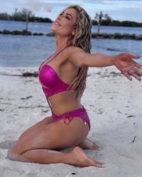 Natalya Neidhart in a bikini