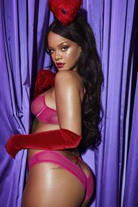 Rihanna in Savage X Fenty: Valentine's Day 2019
