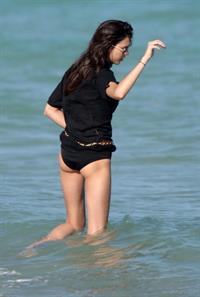 Odette Yustman in a bikini