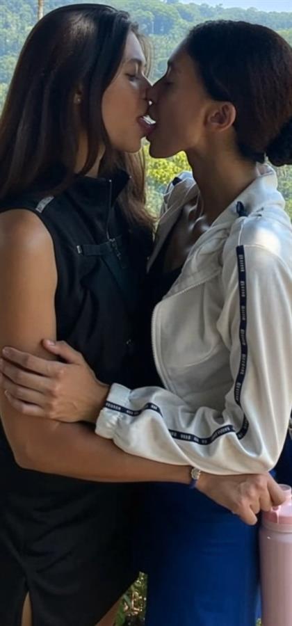 Hot Davao Capuno Sisters - Ella and Crystal kissing and touching before sucking a massive huge cock. 