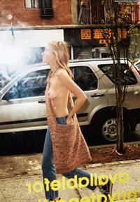 Topless around town
