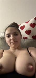 Sara taking a selfie and - breasts