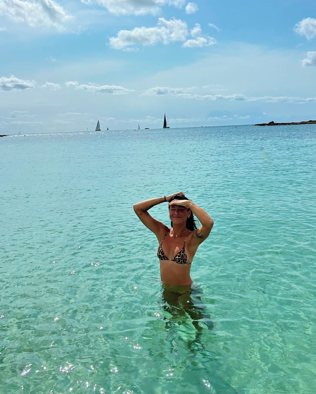 Alex Aust in a bikini