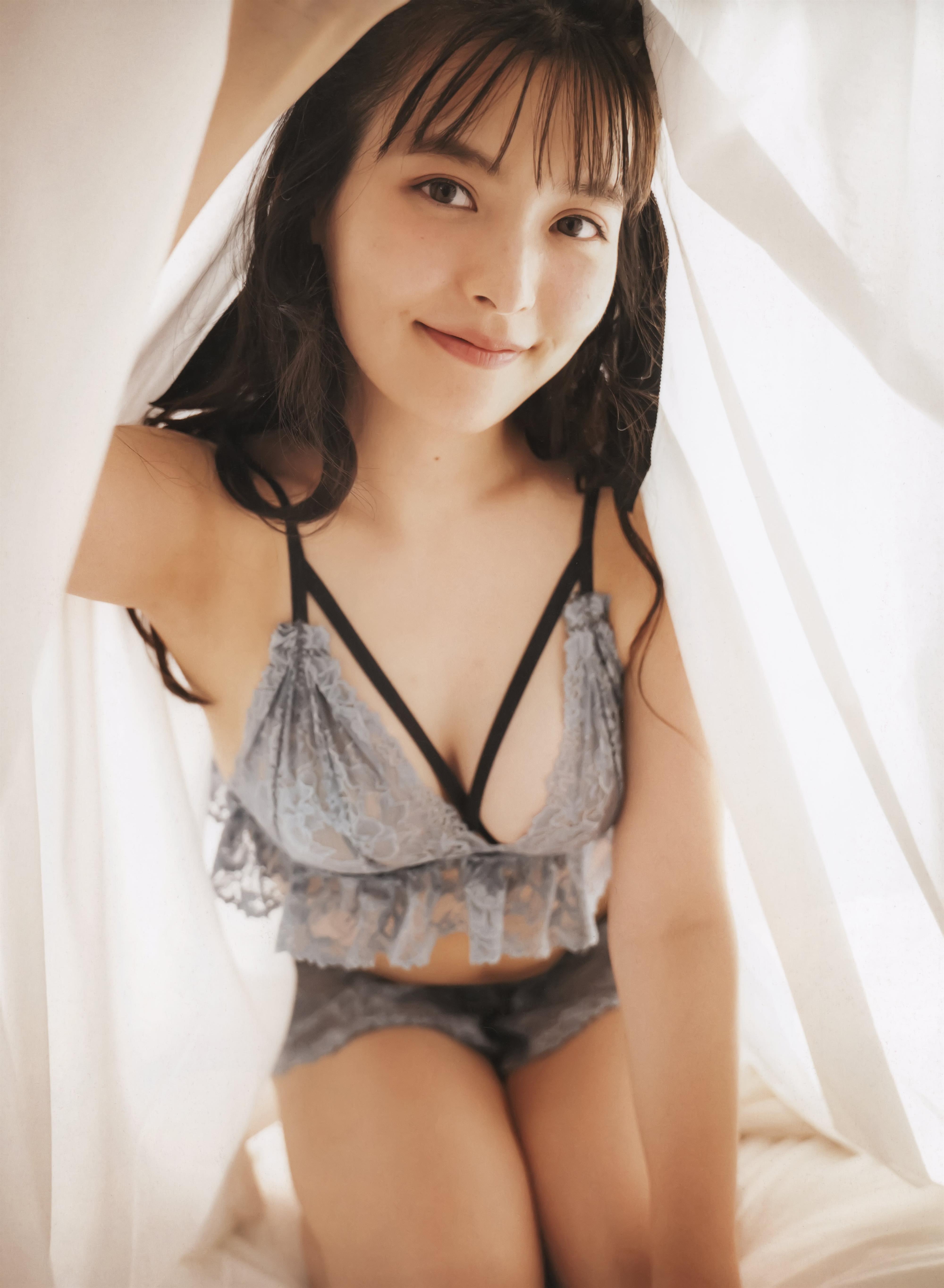 Sumire Uesaka in lingerie