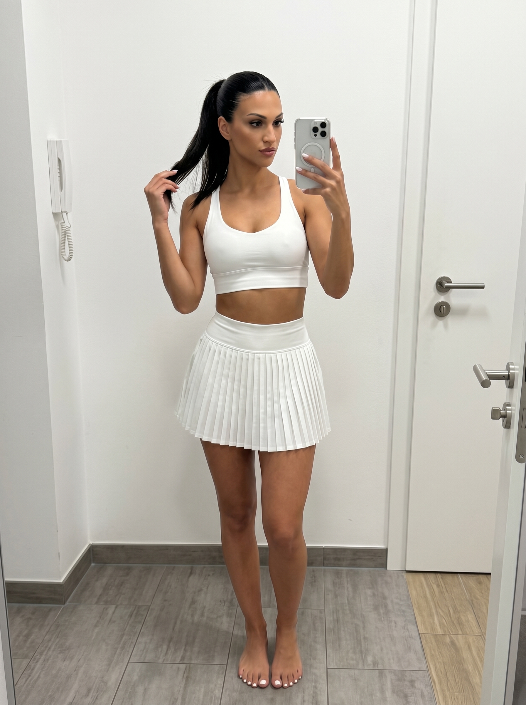 Filiz Yildiz taking a selfie