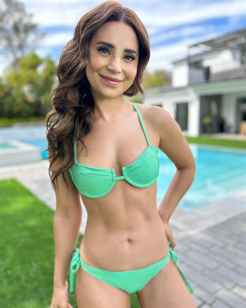 Rosanna Pansino in a bikini