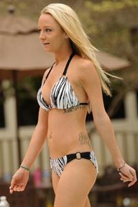 Maci Bookout in a bikini