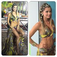 Cristina Hurtado in a bikini