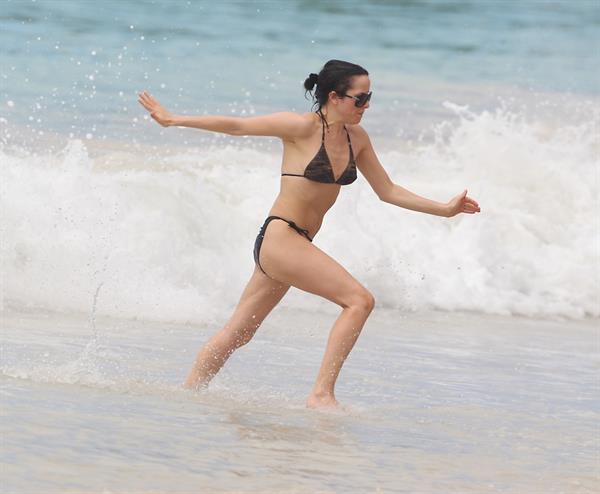 Andrea Corr in a bikini