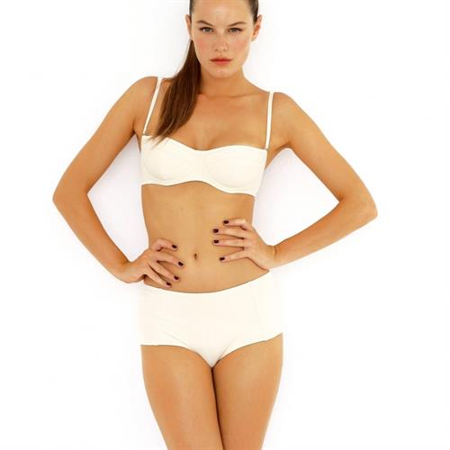 Camille Rowe in a bikini