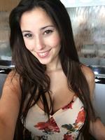 Angie Varona taking a selfie