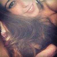 Angie Varona taking a selfie