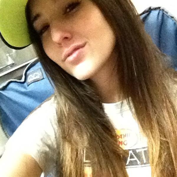 Angie Varona taking a selfie