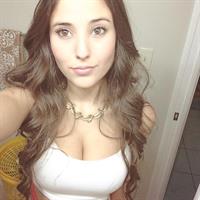 Angie Varona taking a selfie